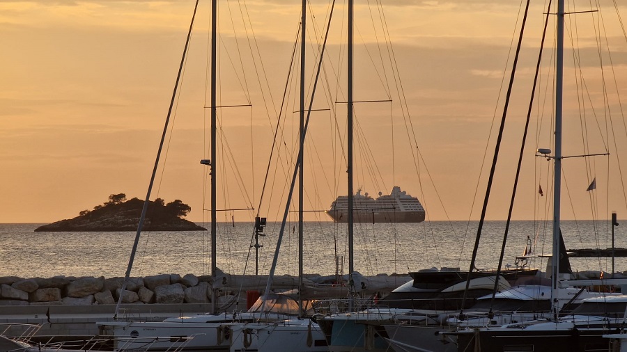 Azamara Quest near Rovinj